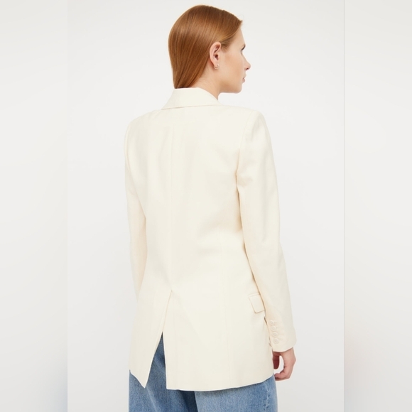 Smythe cream wool blazer size 6 VGUC (minor stains) - Picture 3 of 16